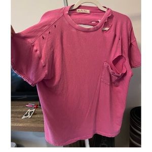 Pink Free People Shirt